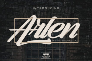 Arlen Script: A Versatile Script Font for Digital Design