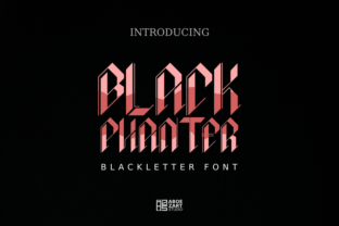 Black Phanter: A Font That Adds Character to Every Craft