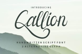 Callion: A Script Font That Adds Personality to Branding