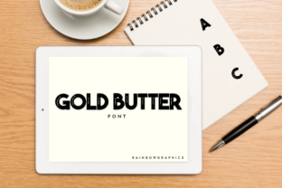 Gold Butter: A Versatile Slab Serif Font for Editorial Design