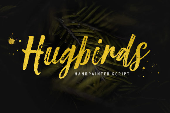 Hugbirds: A Script Font That Breathes Life Into Digital Design
