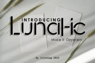Lunatic: A Font That Breathes Life Into Your Handmade Creations