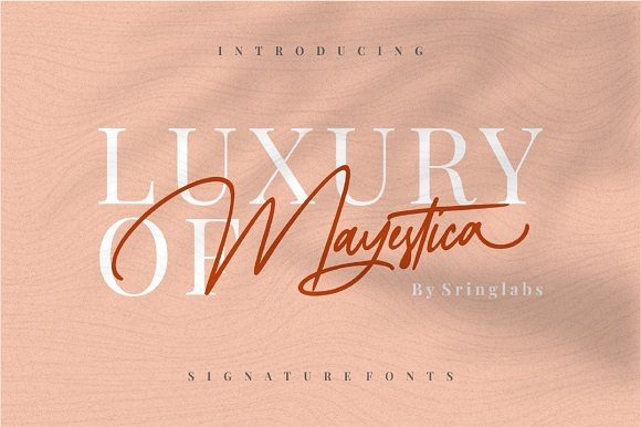 Mayestica: A Script Font That Elevates Campaign Design