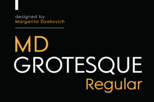 MD Grotesque Regular: A Minimalist Sans Serif for Digital Branding