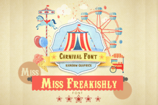 Miss Freakishly: A Bold Serif Font for Editorial Design