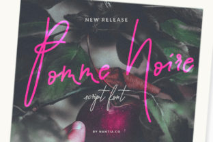 Pomme Noir: The Script Font That Elevates Your Brand
