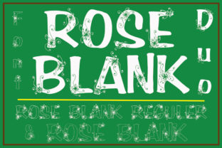 Rose Blank: A Font That Adds Elegance to Your Brand