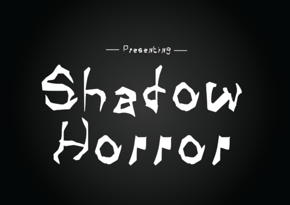 Shadow Horror: A Font That Adds Personality to Your Brand