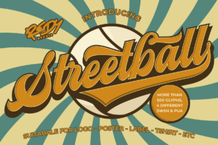 Streetball: A Script Font for Dynamic Web Design