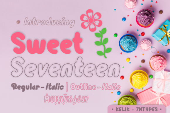 Sweet Seventeen: A Font for Editorial Elegance