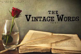 The Vintage Words: A Font That Elevates Branding