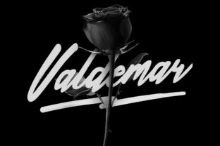 Valdemar: A Script Font That Breathes Life Into Branding