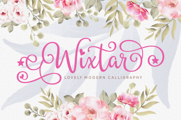 Wixtar: A Beautiful Script Font for Digital Branding